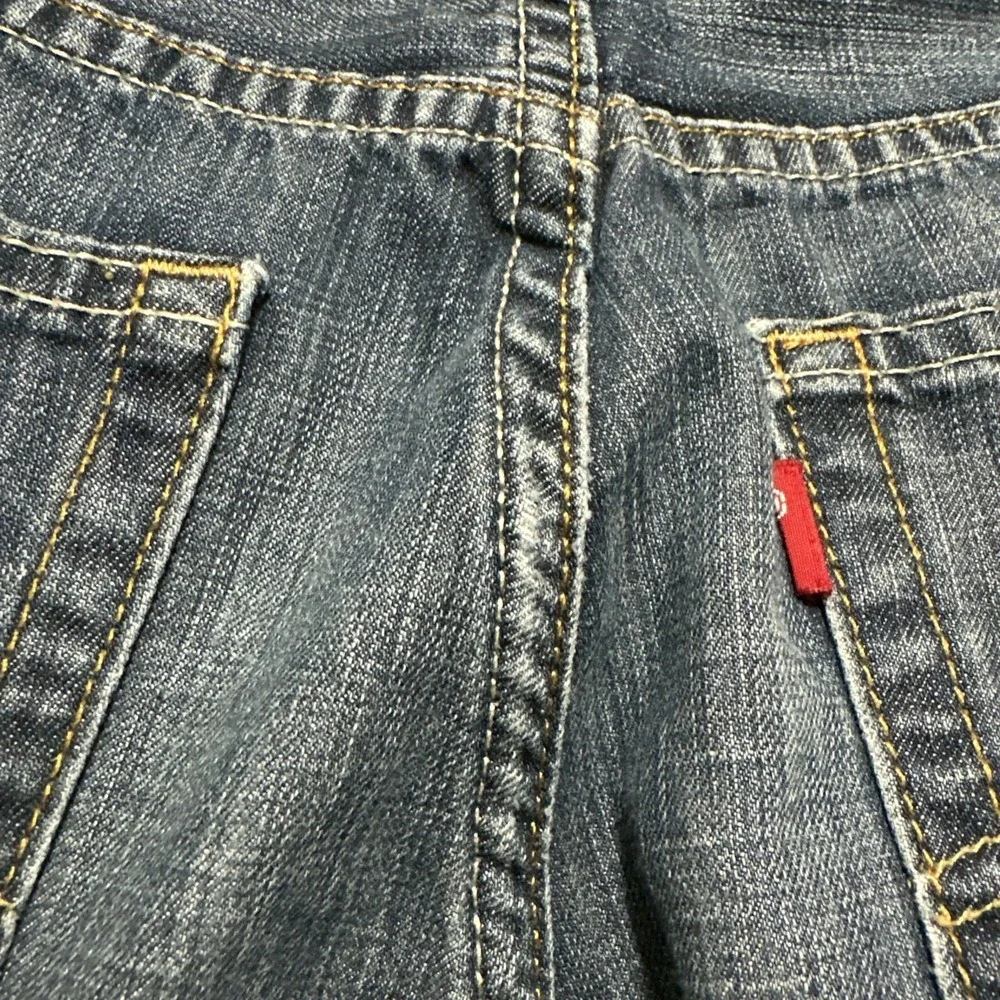 Levi's 527 Bootcut Jeans Blue Denim Western Cowboy 100% Cotton Men's Size 36‎